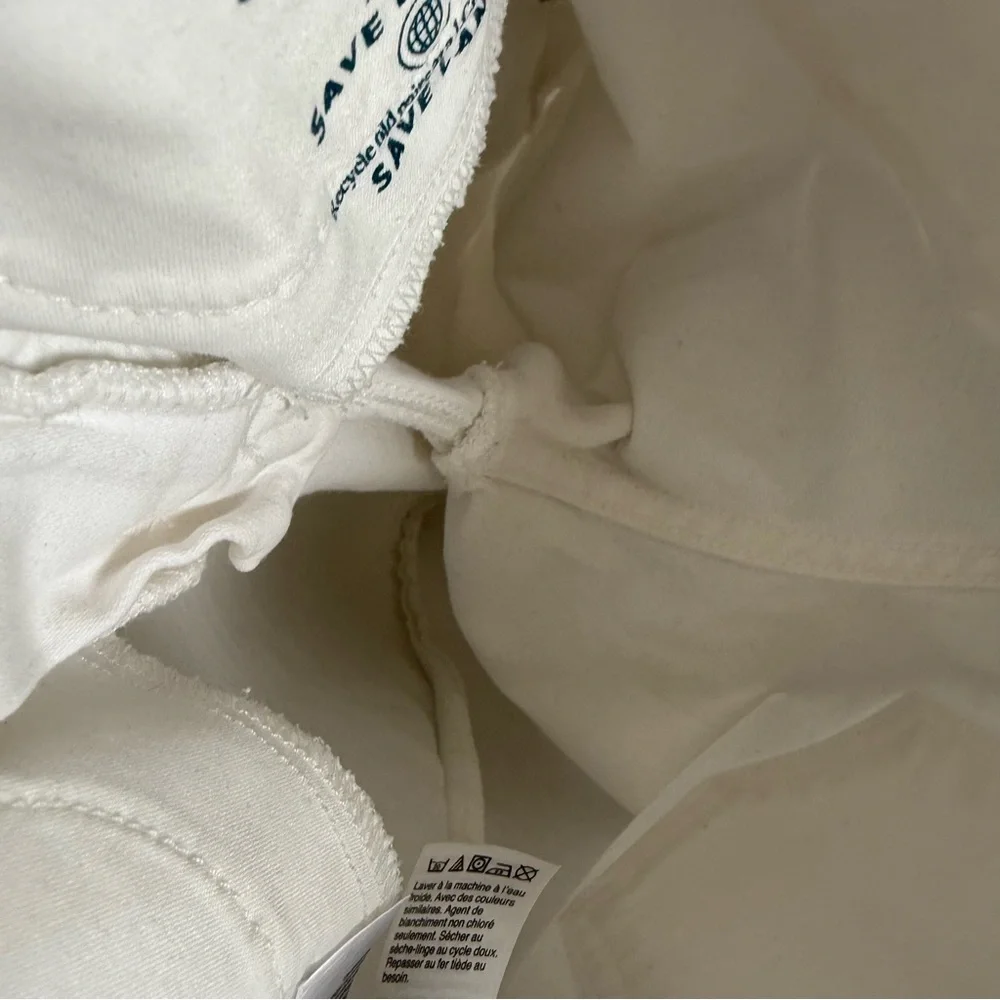J. Crew White Skinny High-Rise 9”Toithpick Jeans Women size 25 P